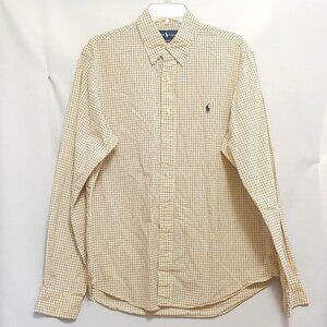 Ralph Lauren Custom Fit Long Sleeve Dress Shirt.